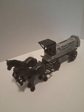Ertl Texaco The Texas Company 1991 Edition Horse Drawn Tanker Die-cast Coin Bank