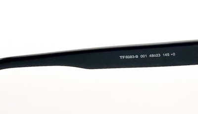 TOM FORD TF 6083-B eyeglasses 001 Black / Blue Light 48 New | eBay