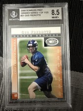 2000 Donruss Preferred QBC Graded Series /1125 Gus Frerotte #31 Broncos BGS 8.5