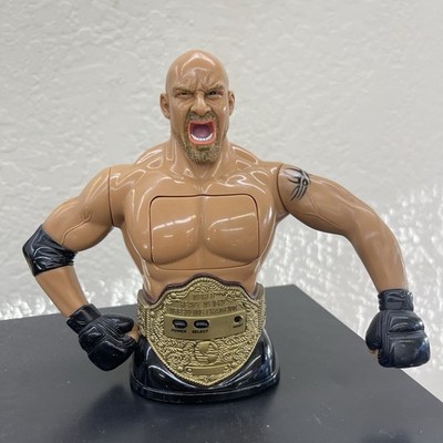Vintage WCW WWF Goldberg Wrestling Talking Figure Statue Tiger