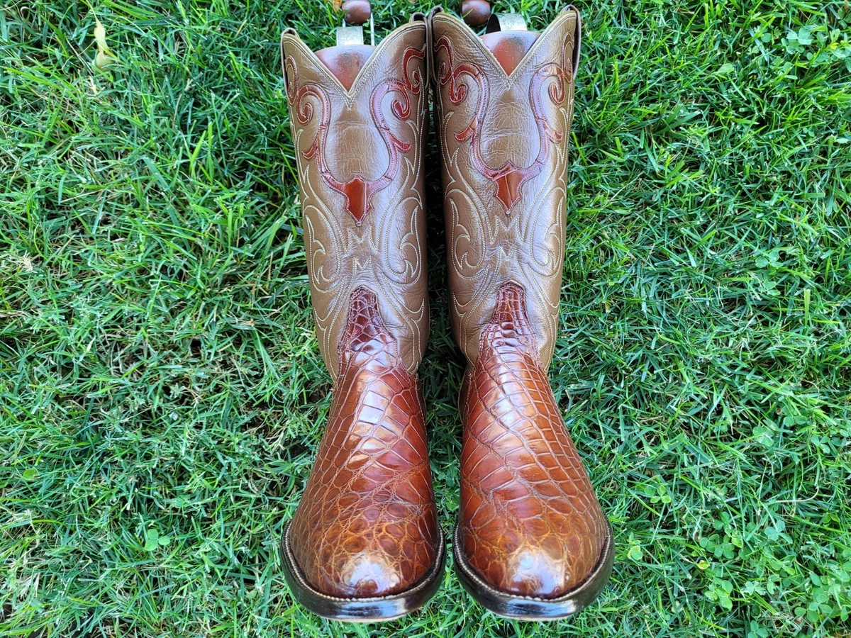 Tony Lama Alligator Boots In Men display picture 1