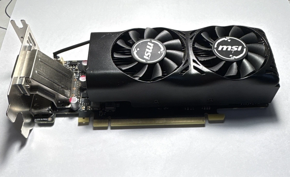 MSI NVIDIA GeForce GTX 1050 Ti 4 GB Memory Computer Graphics Cards
