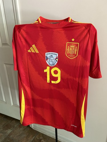 Spain Euro 24 Lamine Yamal Jersey Home US Size XL - Picture 4 of 7