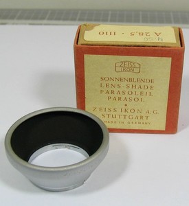 Vintage Zeiss Ikon Contaflex A 28.5 Push-On Lens Shade Hood 1110 Germany