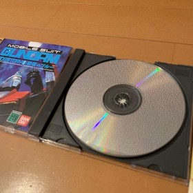 Sega Saturn Soft Mobile Suit Gundam 2 disc set #9d9aac