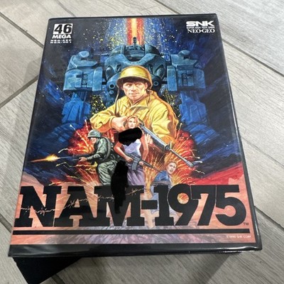 Nam-1975 NAM-1975 Neo Geo AES US English 1990 LN Except Censorship Complete CIB