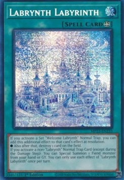 YuGiOh Labrynth Labyrinth MP23-EN233 Secret Rare Englisch Neu 1st
