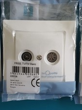 Prise TV / FM Blanc Siemens DELTA ONE Neuf 