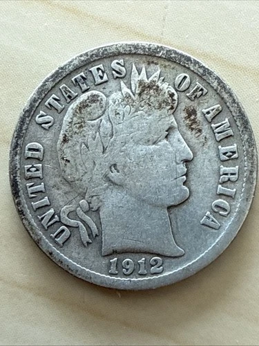 1912-D Barber Dime