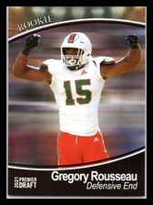 2021 SAGE Premier Draft #14 Gregory Rousseau Miami Hurricanes