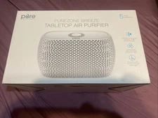 Pure Enrichment PureZone Breeze Tabletop Air Purifier, White