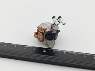 HASUKI SA03 1/12 Scale Black Ops Ghost of Snow Mountain Helmet Head Model