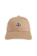 MONCLER Men's Beige Baseball Cap New Authentic