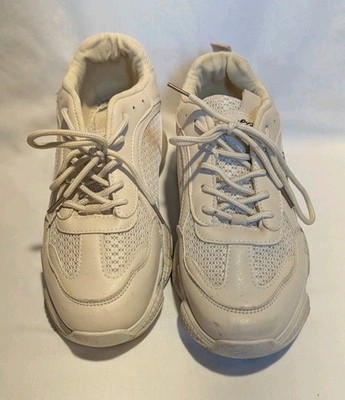 L Bites AK Sport Biege Sneakers Size 8.5