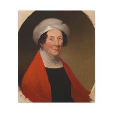 William S. Elwell, 1810 - 12 Aug 1881 - Dolley Madison - 1848 - Canvas Wall Art