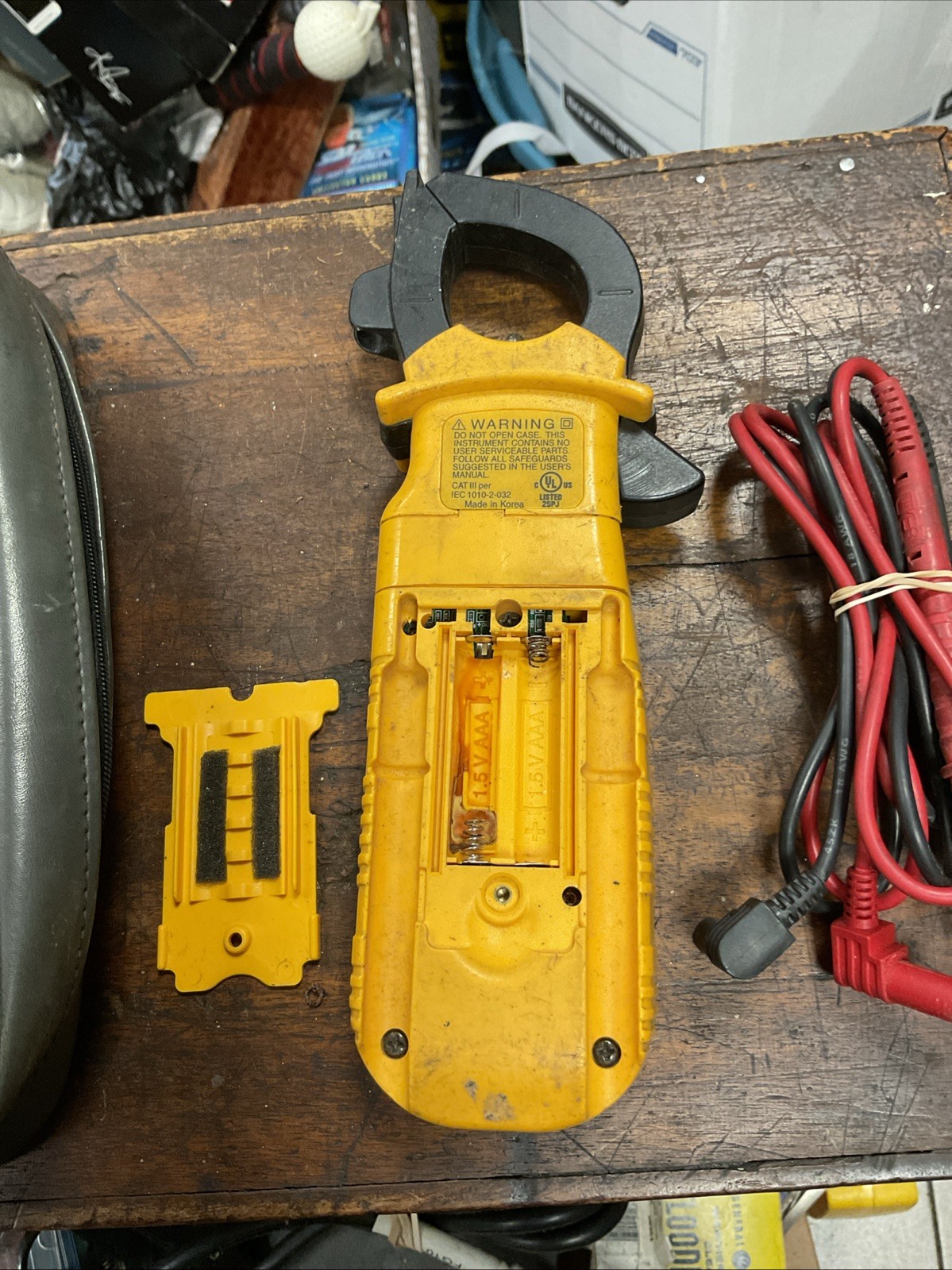 UEi G2 Phoenix Pro DL379 Clamp Meter w/ Leads Tested Kit W/ Pouch Tester Tool