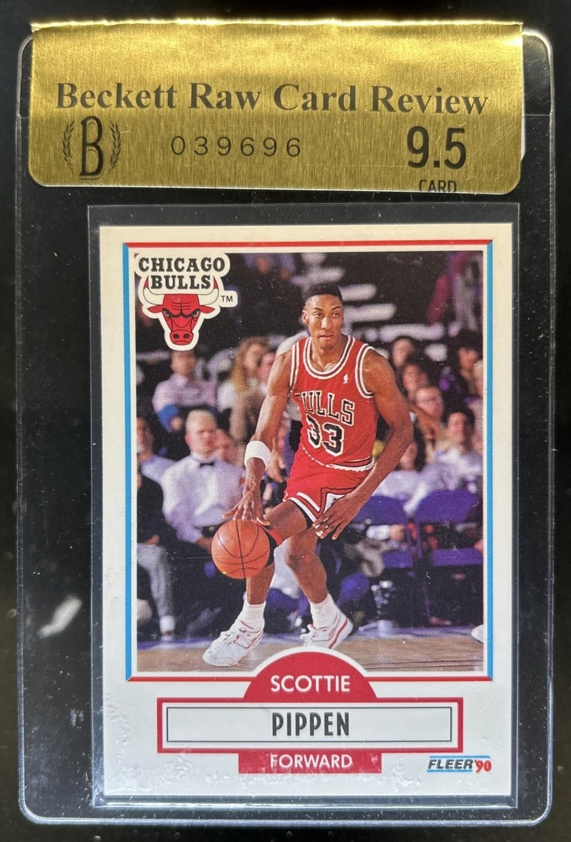 Fleer Scottie Pippen Basketball Sports Trading Card Singles Rookie