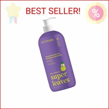 ATTITUDE Shampoo and Body Wash for Kids, EWG Verified Hair and Body Cleanser, De