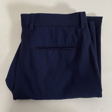 Tarocash Mens Navy Trousers Business Dress Pants W34 L32