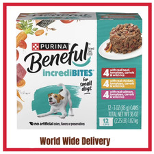 Purina Beneful Small Breed Wet Dog Food Variety Pack, IncrediBites 3 oz.