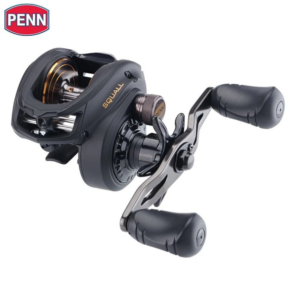 PENN Low Profile Baitcasting Lefthanded Reel SQUALL 200 LH - Bild 1 von 1
