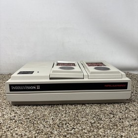 Mattel Intellivision II Console Complete in Box Controllers Cables Tested