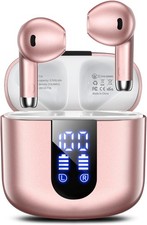 Wireless Earbuds, Bluetooth Headphones with Deep Bass Stereo, 48H Playback Ear B
