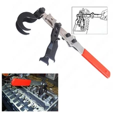 Valve Spring Compressor Lever Type OHV/OHC Engine Seal Keeper Removal Tool Kit