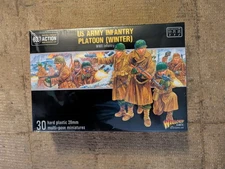 Bolt Action 402013051 1:56 US Army Infantry Winter Platoon Figure Model Kit