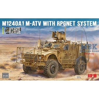 RYE FIELD MODEL RFM5145 M1240A1 MATV with RPG Net System