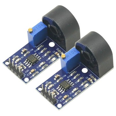 AC Current Sensor Single Phase Active Output Module Precision 5A 2 PCS