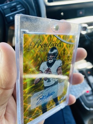 2023 Prestige Gold Premium auto Jalen  Hurts eagles  /50