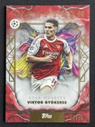 Viktor Gyokeres 2025-26 Topps Inception UCC Star Quality Red Foil Base /10 #48