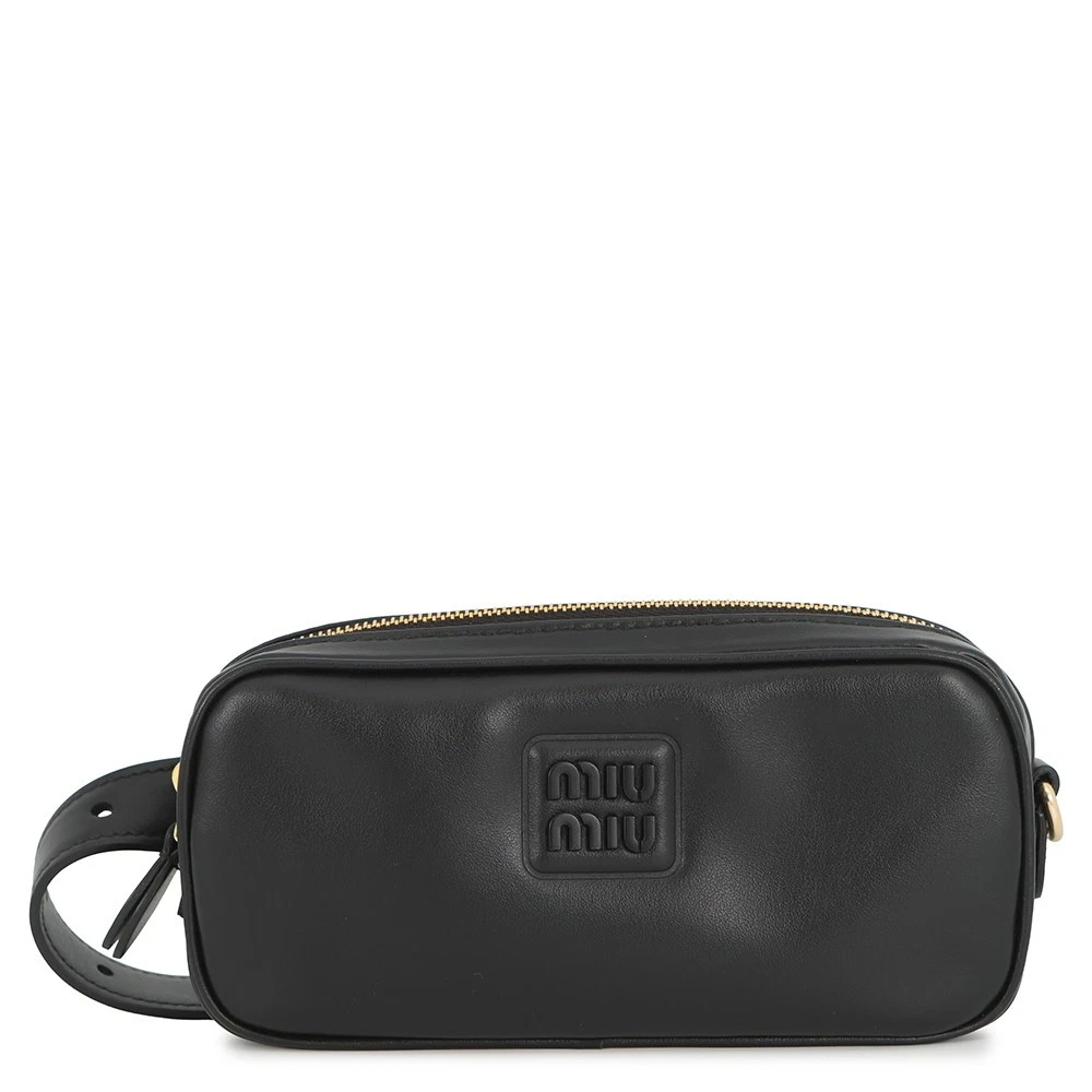 Miu Miu — MIUMIU Crossbody Bag Size 70 Leather Black