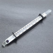 Vintage 80's Darkroom Thermometer Photography Develop Glass 6 1/4" Never Used