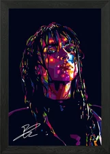 Billie Eilish Pop Art Portrait Framed Wall Art Poster Canvas Print Picture