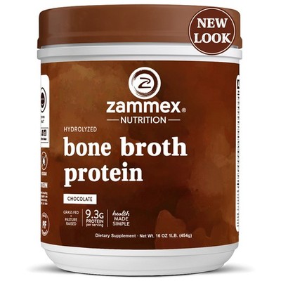Beef Bone Broth Protein Powder Collagen Grass-Fed Keto/Paleo, 20g Protein