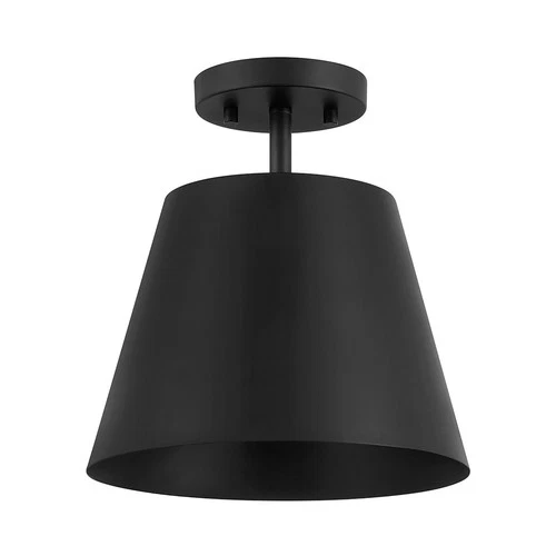 Bellevue SHCF47537 10"W Semi-Flush Ceiling Fixture - Black - Picture 12 of 12