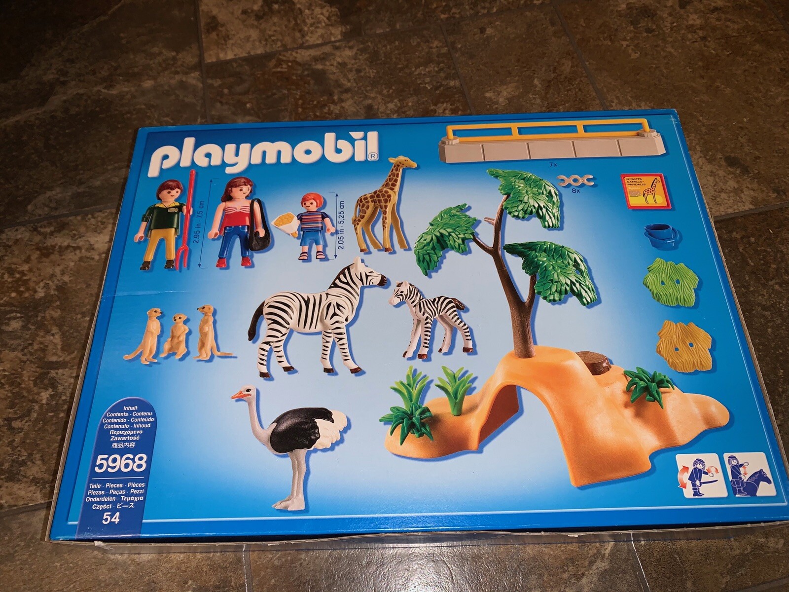 playmobil zoo 5968