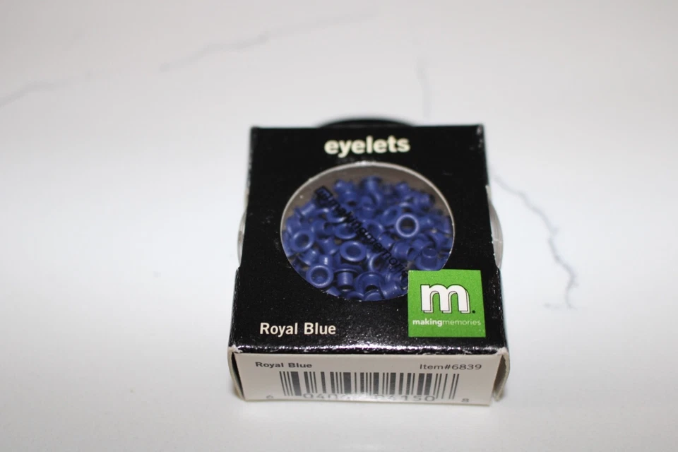 Making Memories Royal Blue Eyelets 1/8" 100PC Scrapbooking Crafts - Image 3 of 4