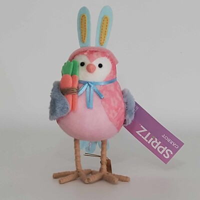 Target Spritz Easter 2023 Fabric Bird Figurine CARROT-New with tag