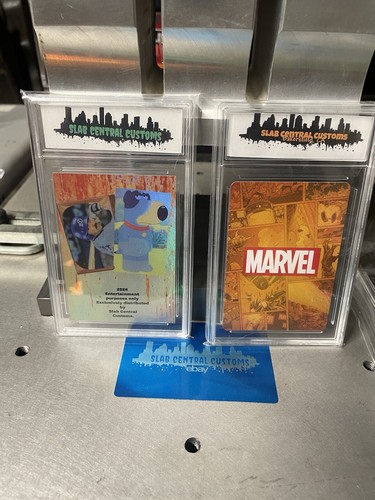 Marvel Champions Venom/Carnage Refractor Custom Card In Graded Slab - Picture 2 of 2