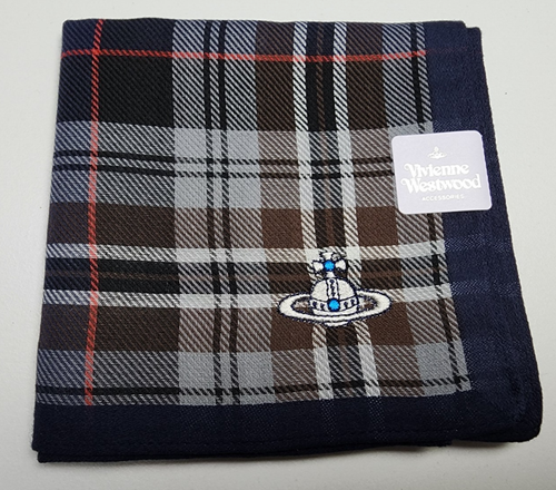 Vivienne Westwood Handkerchief Cotton scarf Multiple colors Big ORB Hankie - Picture 42 of 99