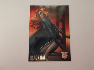 Fleer & Skybox / DC & Marvel Amalgam Comics ''BLACK BAT'' #7 Trading Card 1996