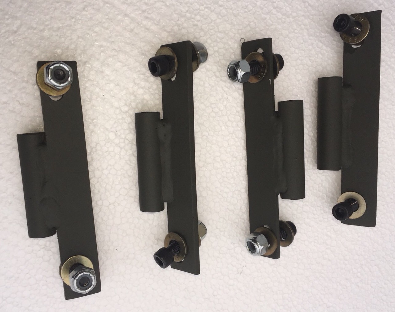 Green Mounting Hinge Half - 4 Door Hangers fits HUMVEE X-Door M998 ...