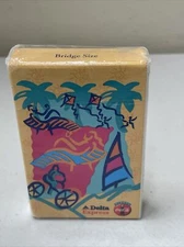 US Playing Card Co Delta Express Coca-Cola Advertising Sealed Deck 