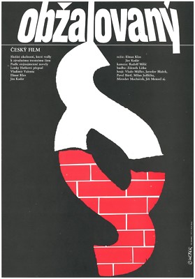 ACCUSED - DEFENDANT - OBŽALOVANÝ 1964 Original Czech Artistic A3 Movie Poster