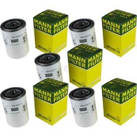 5X Mann-Filter ÖLfilter WD 940/14 Oil Filter
