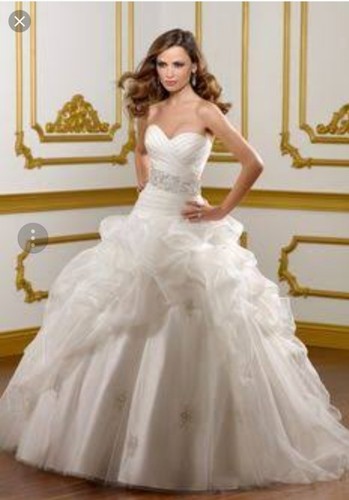 Mori lee designer Wedding dress size 12 