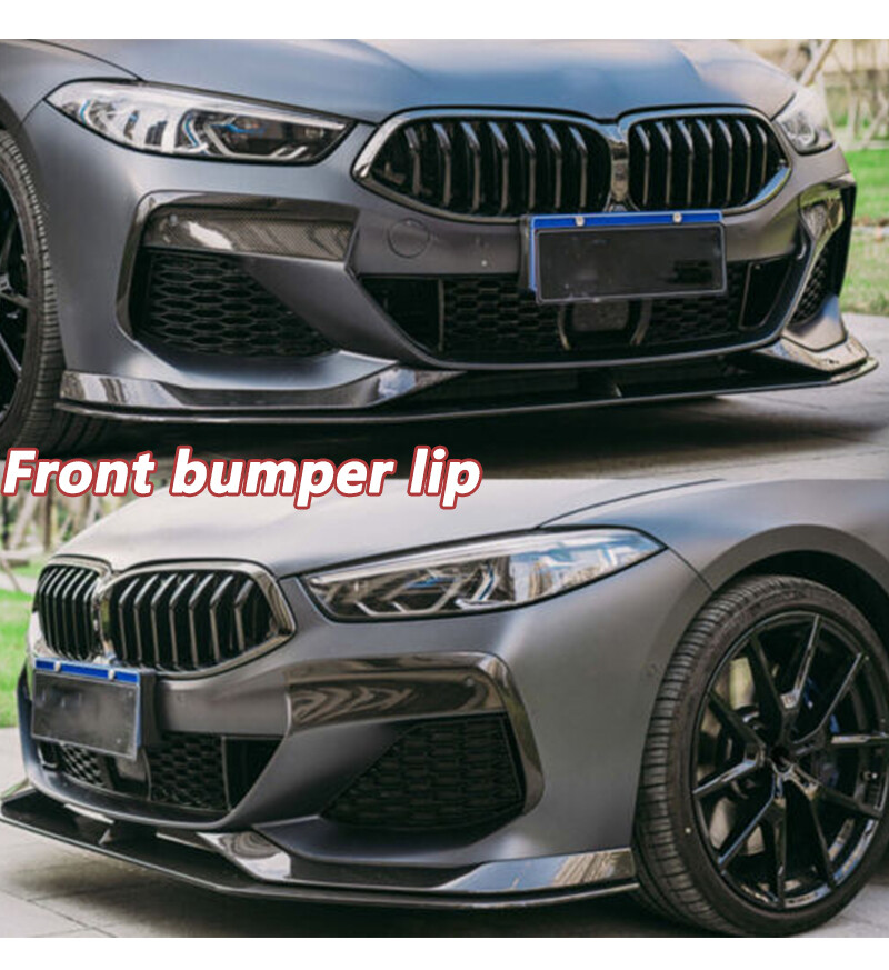 For BMW 8-Series G14 G15 G16 840i M850i 18-23 Carbon Look Front Lip ...